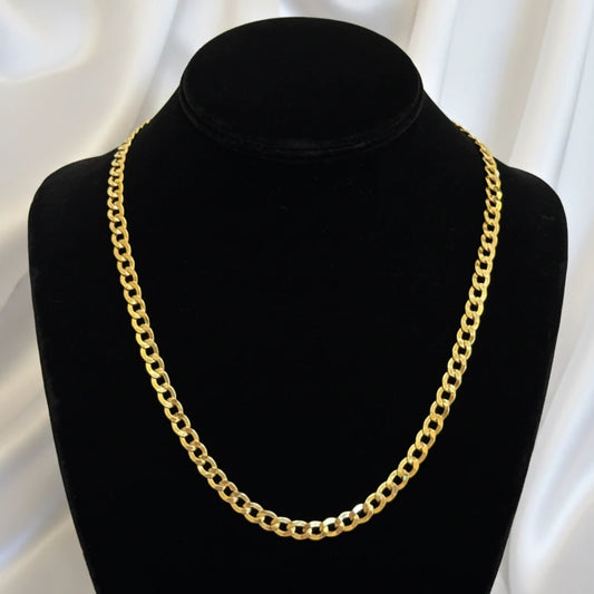 10k Curb Link Necklace