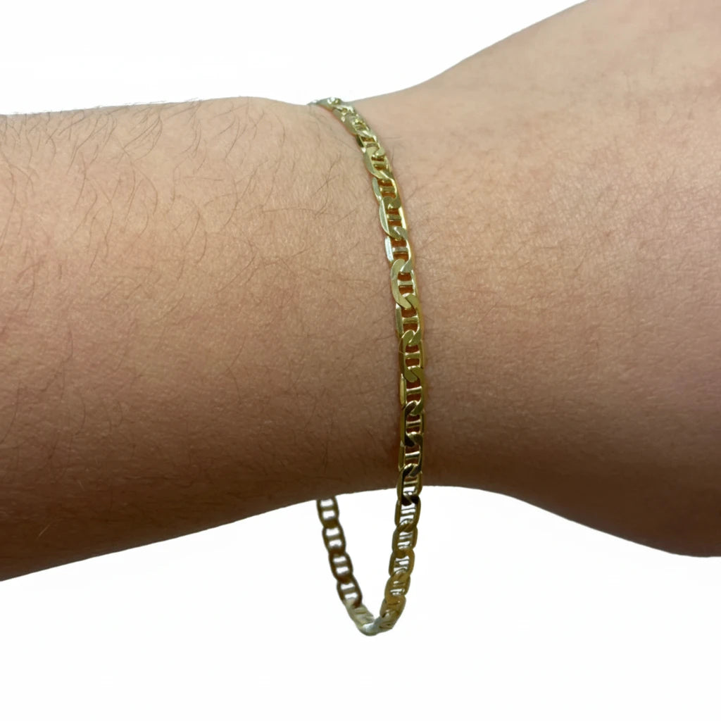 14k Mariner link bracelet
