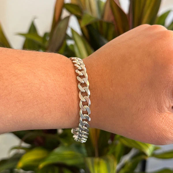 Sterling Silver Cuban Bracelet