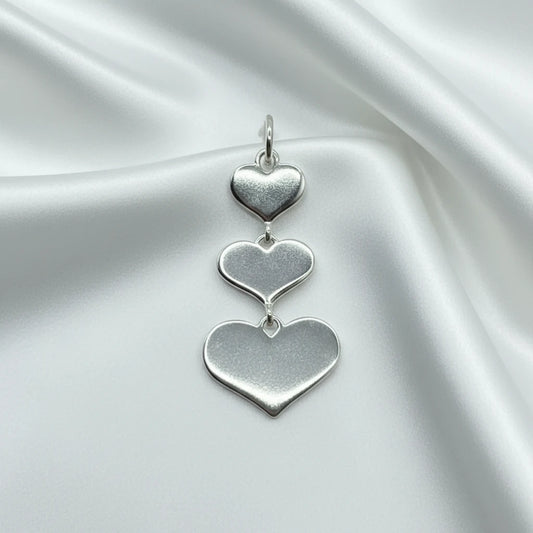 Sterling Silver Heart Dangle pendant