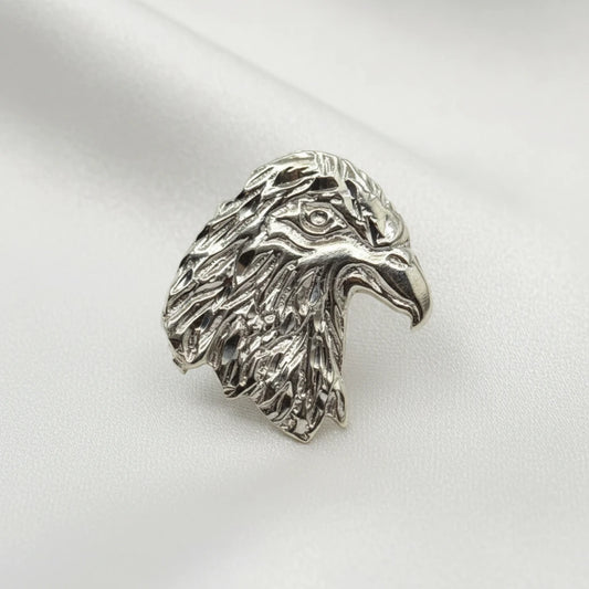 Sterling Silver Eagle Head Pendant