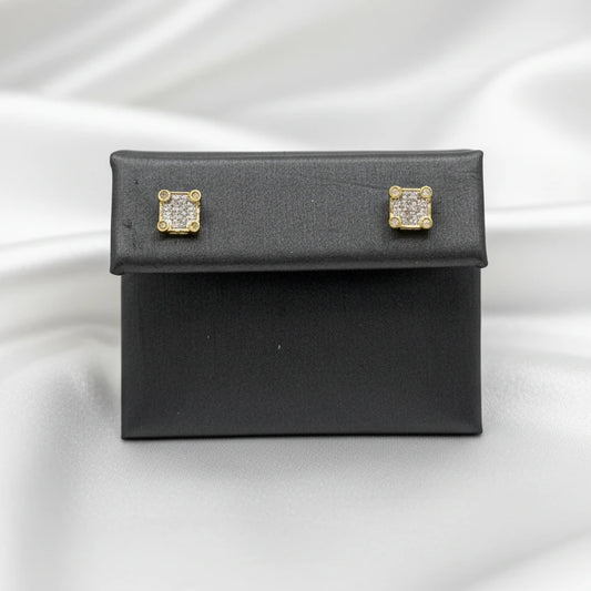10k Diamond Earrings