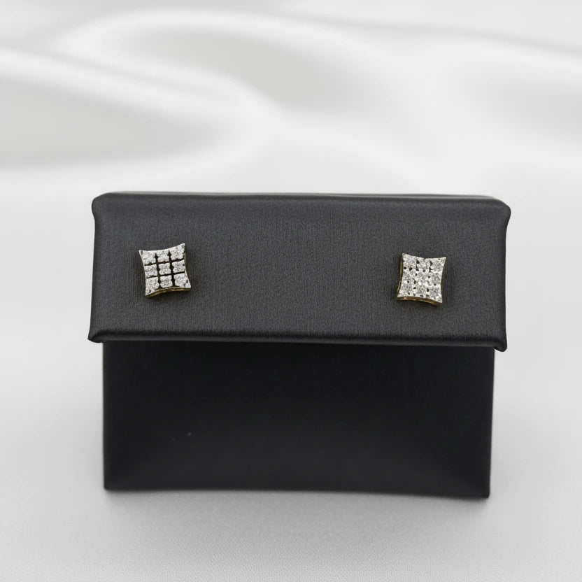10k Diamond Earrings