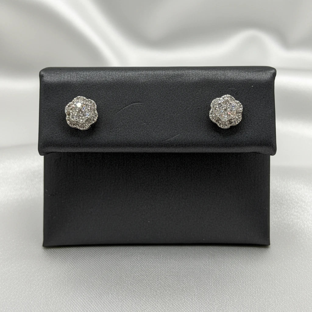 14k Diamond Earrings