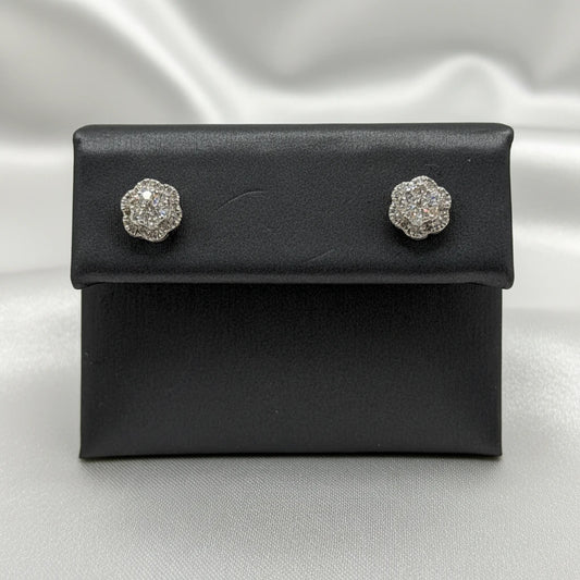 14k Diamond Earrings