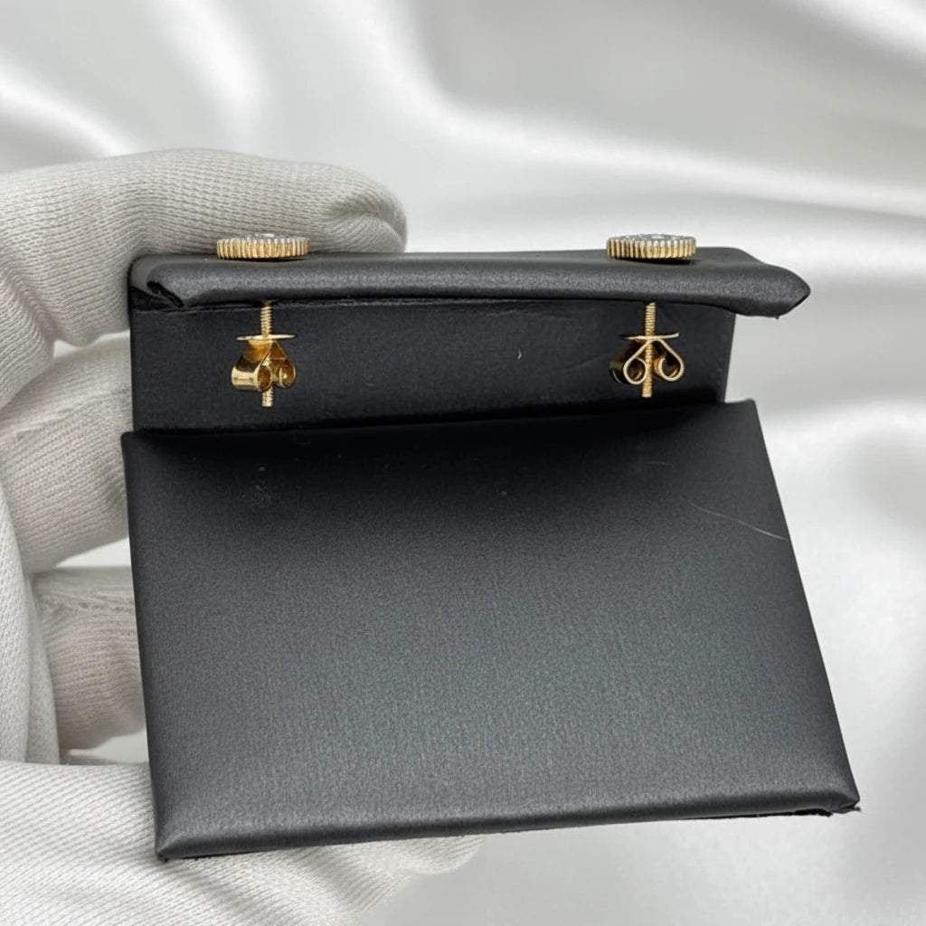 14k Diamond Earrings