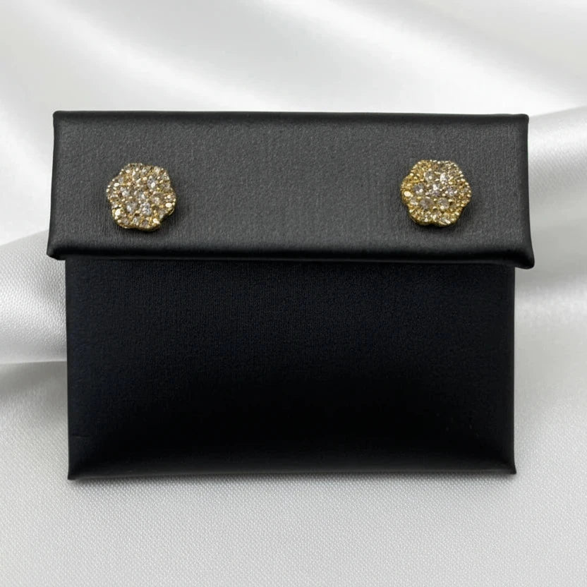14k Diamond Earrings