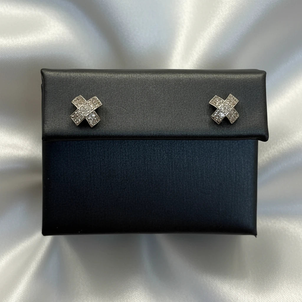 14k Diamond Earrings