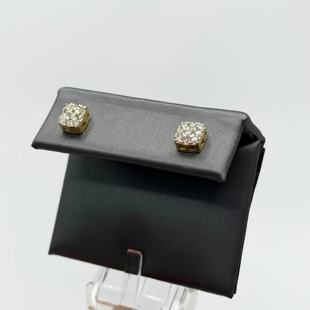 14k Diamond Earrings
