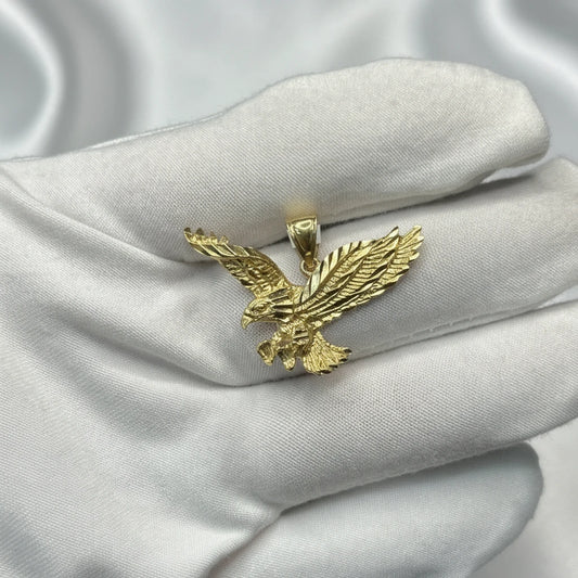 10k Eagle Pendant