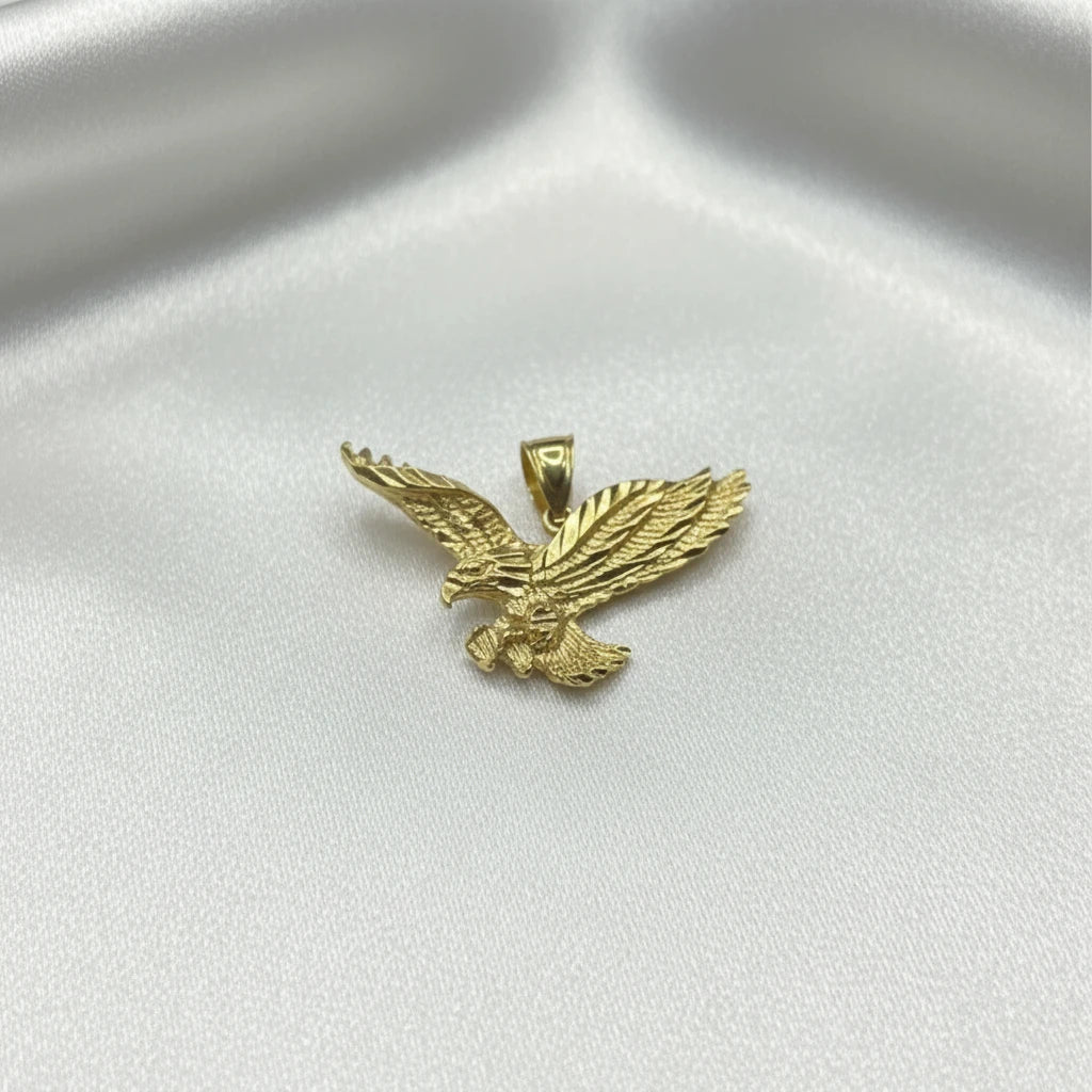 10k Eagle Pendant