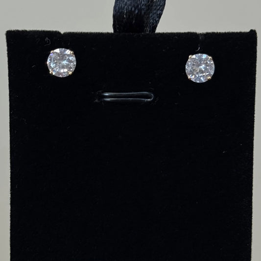 Sterling Silver CZ earrings
