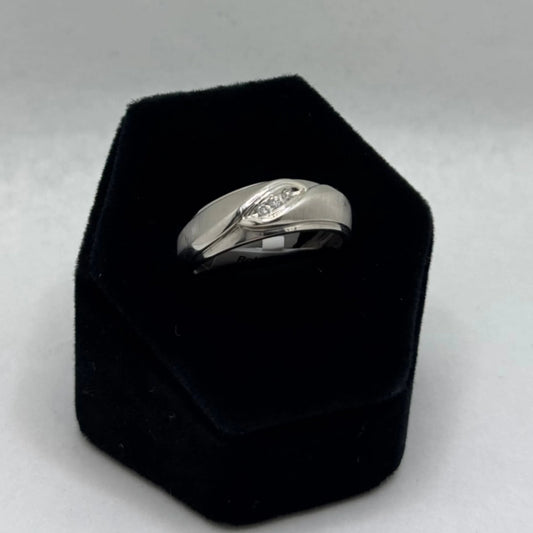 10k Diamond Wedding Band