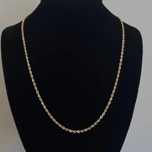 10k Rope Necklace